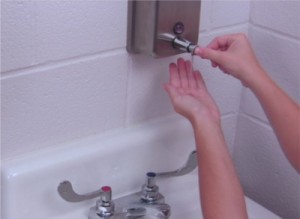 Getting Soap from Dispenser Autistic Education