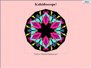 kaleidoscope - autism educational exercise