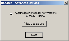 Check for New Versions - DT Trainer